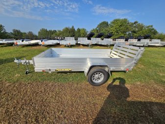 New 2025 Aluma 63X10H-S-BT Utility Trailer