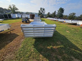 New 2025 Aluma 63X10H-S-BT Utility Trailer