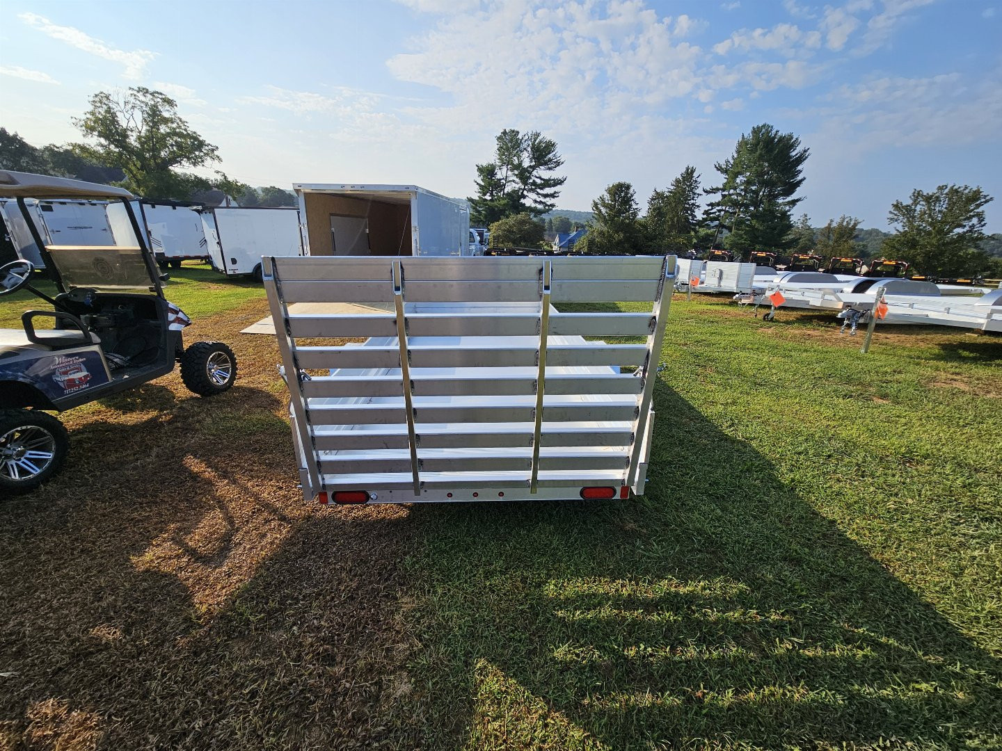 New 2025 Aluma 63X12ESA-S-TG Utility Trailer