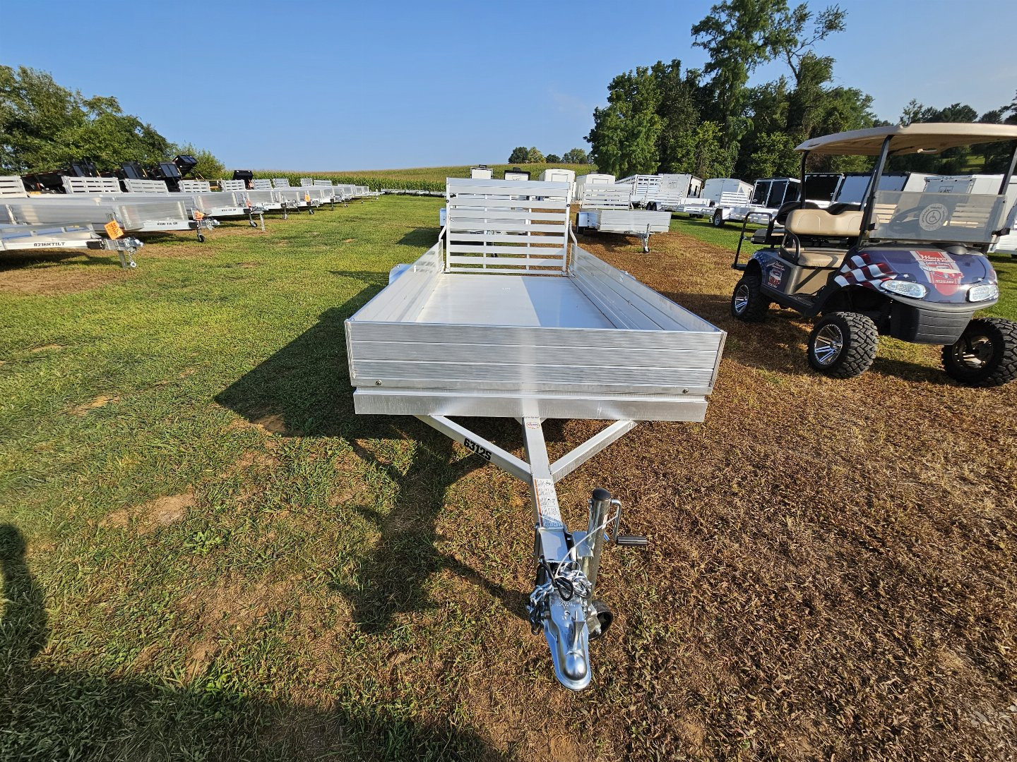 New 2025 Aluma 63X12ESA-S-TG Utility Trailer