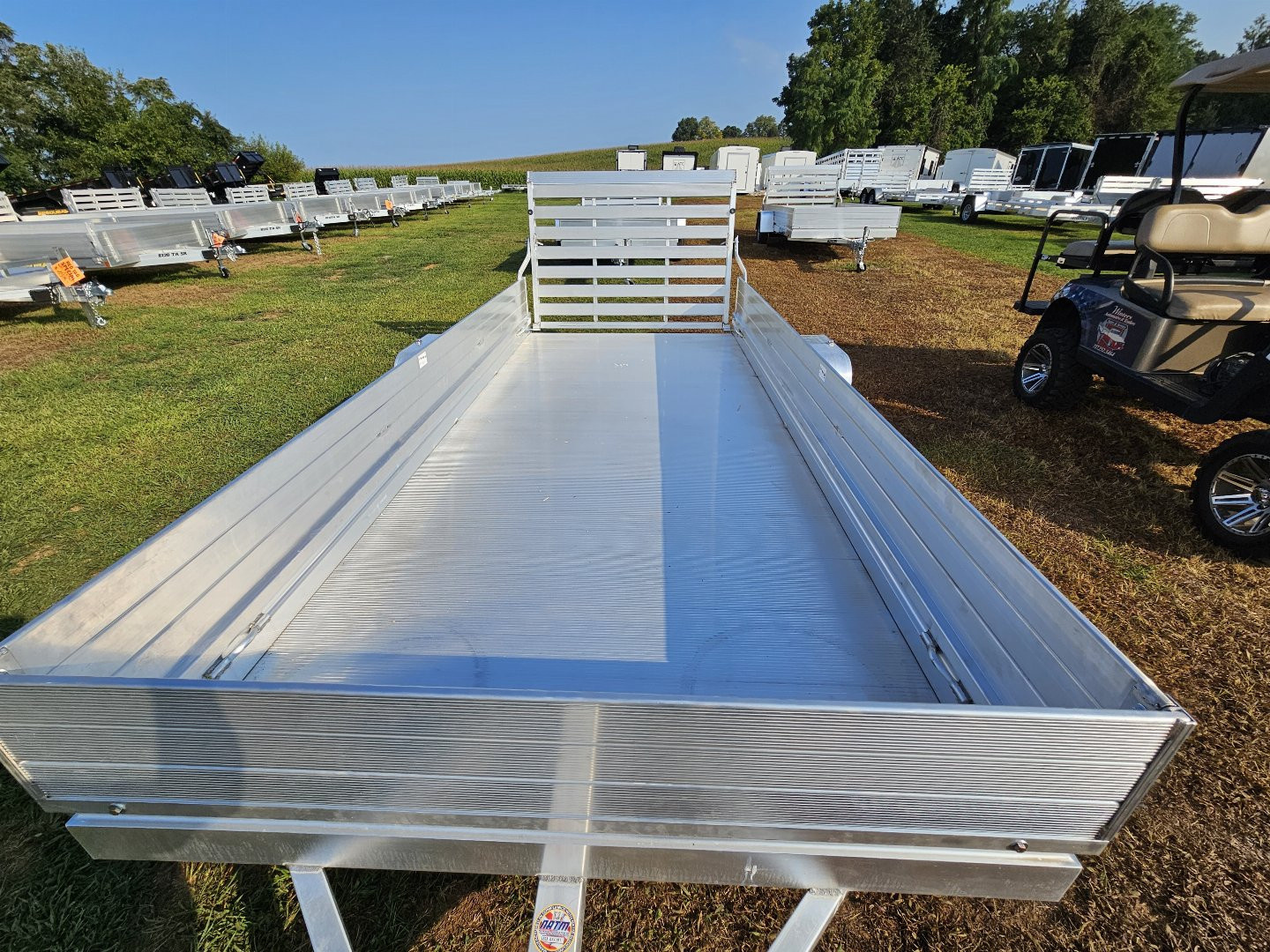 New 2025 Aluma 63X12ESA-S-TG Utility Trailer