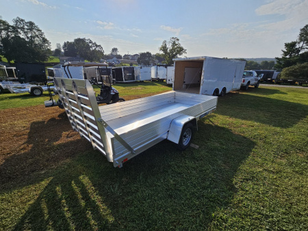 New 2025 Aluma 63X12ESA-S-TG Utility Trailer
