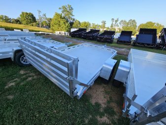 New 2025 Aluma 77X10H-S-BT Utility Trailer