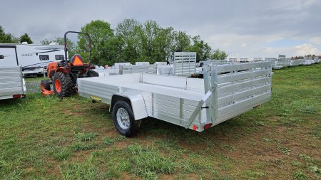 New 2025 ALUMA 81"X12S-R-BT-SR Utility Trailer