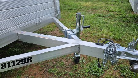 New 2025 ALUMA 81"X12S-R-BT-SR Utility Trailer