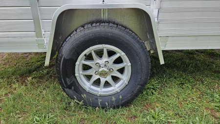 New 2025 ALUMA 81"X12S-R-BT-SR Utility Trailer