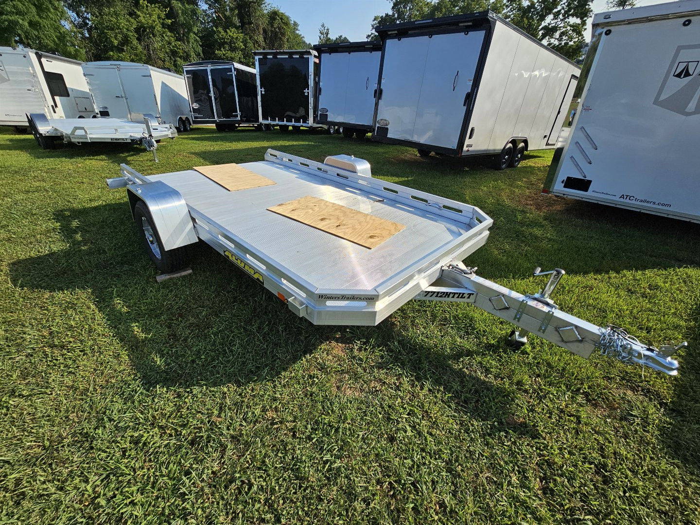 New 2025 ALUMA 7712H-TILT-S Utility Trailer