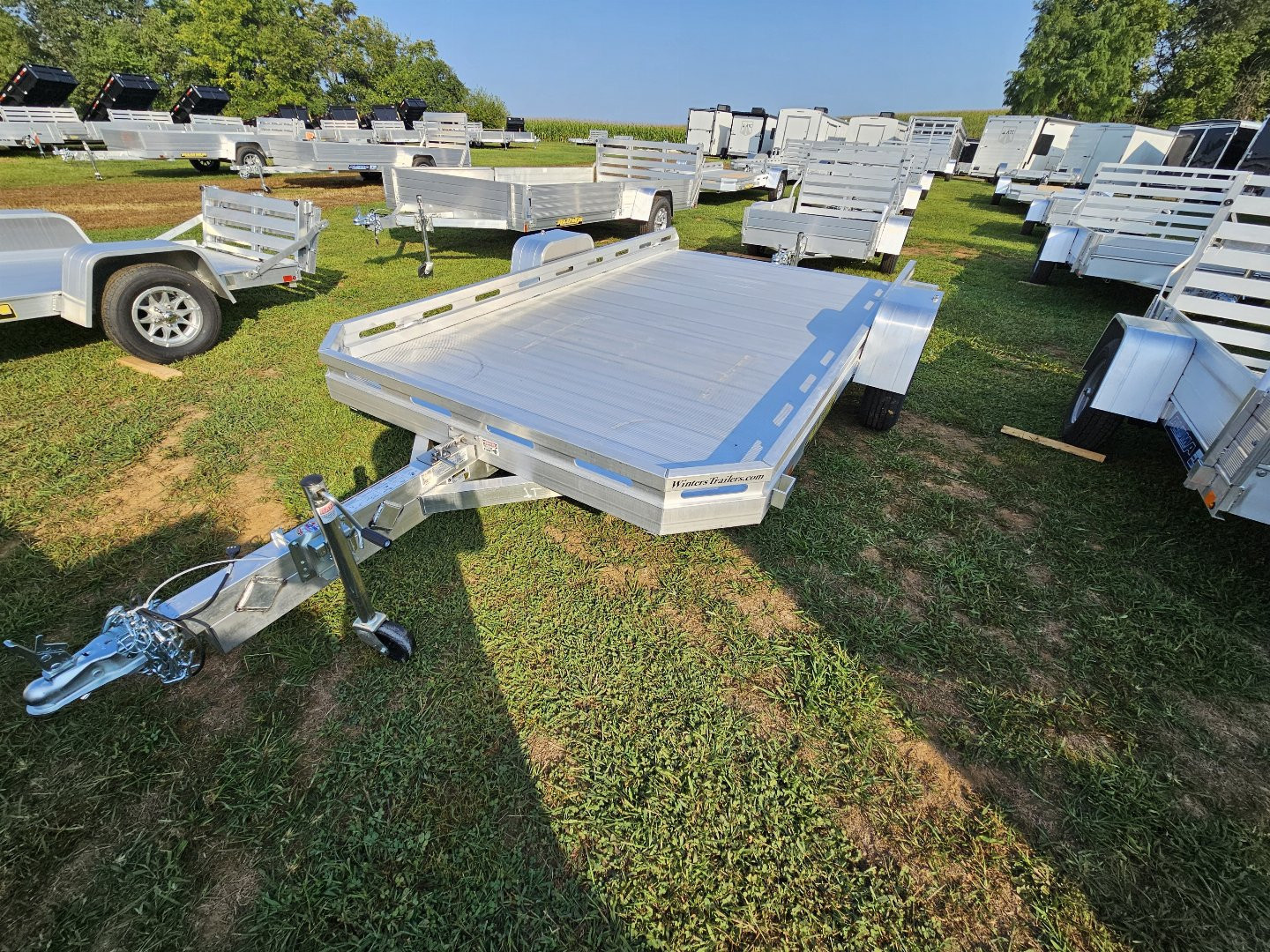 New 2025 ALUMA 7712H-TILT-S Utility Trailer