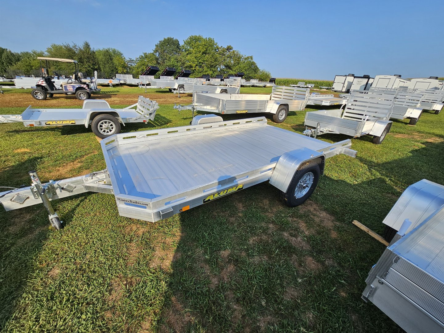 New 2025 ALUMA 7712H-TILT-S Utility Trailer