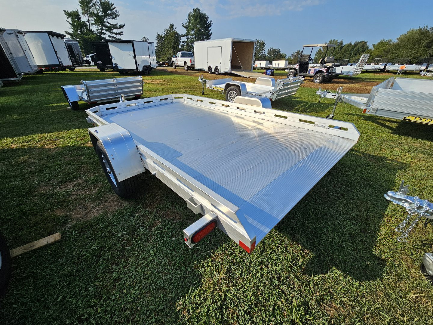 New 2025 ALUMA 7712H-TILT-S Utility Trailer