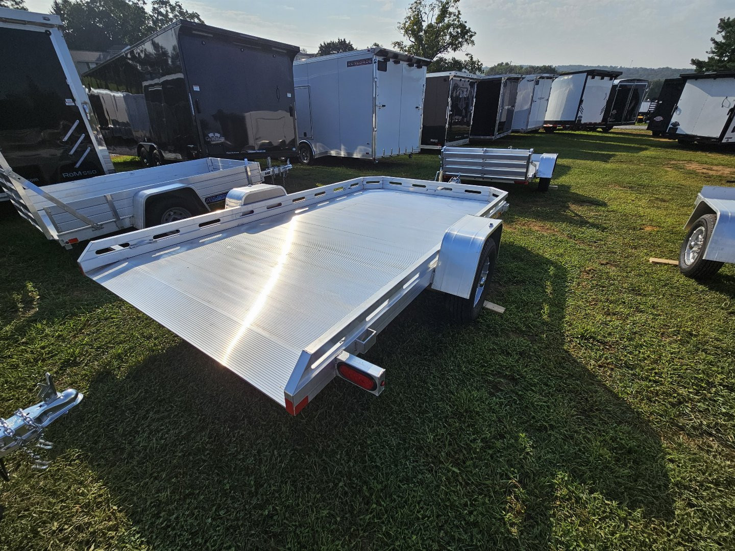 New 2025 ALUMA 7712H-TILT-S Utility Trailer