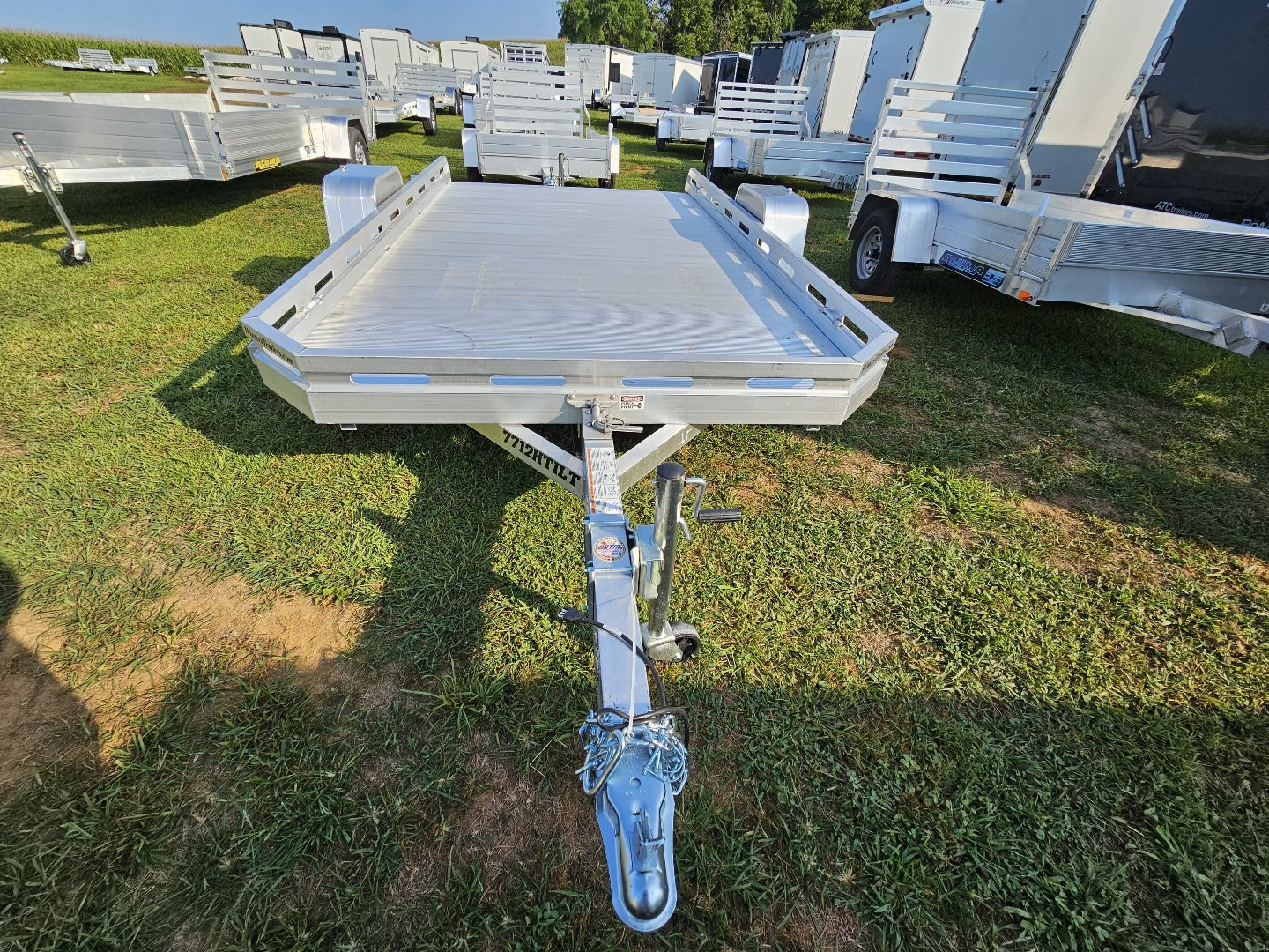 New 2025 ALUMA 7712H-TILT-S Utility Trailer