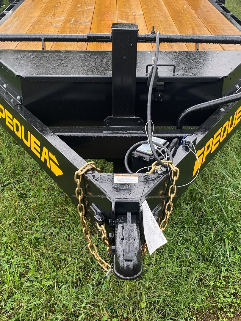 New 2024 PEQUEA 1020SST Equipment Trailer