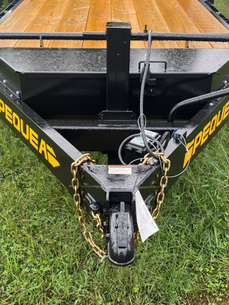 New 2024 PEQUEA 1020SST Equipment Trailer