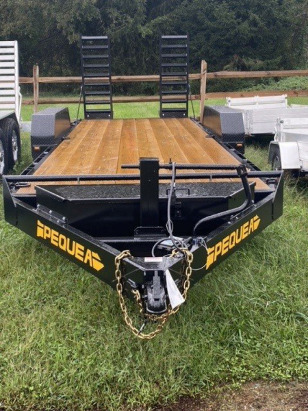 New 2024 PEQUEA 1020SST Equipment Trailer