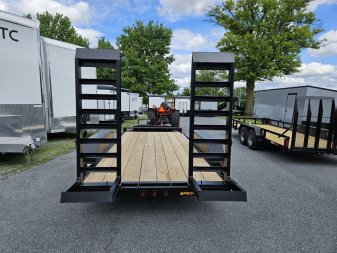 New 2024 PEQUEA TRAILERS SST 16' Equipment Trailer