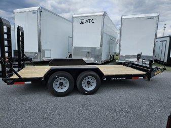 New 2024 PEQUEA TRAILERS SST 16' Equipment Trailer