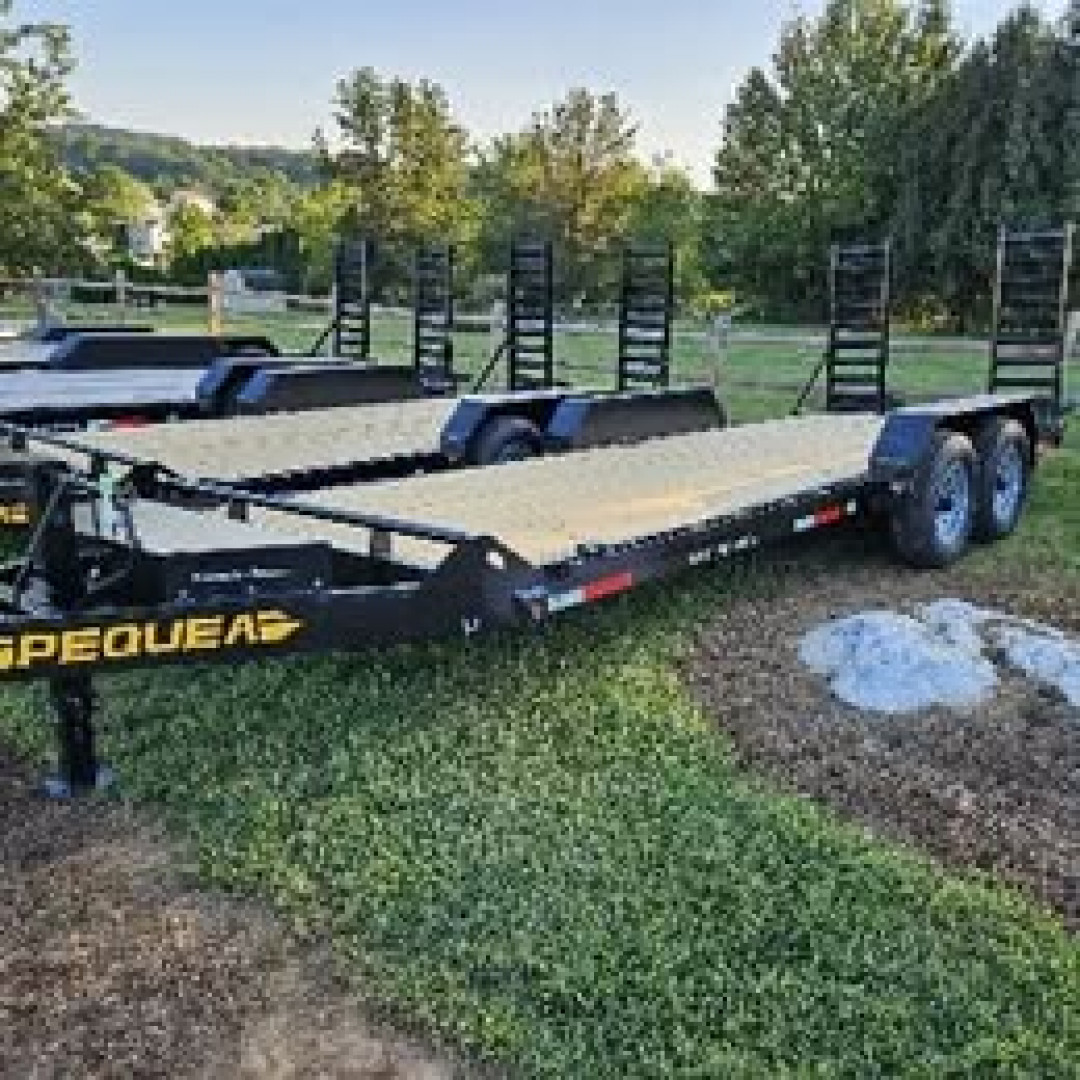 New 2024 PEQUEA 1020SST Equipment Trailer