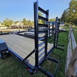 New 2024 PEQUEA 1020SST Equipment Trailer