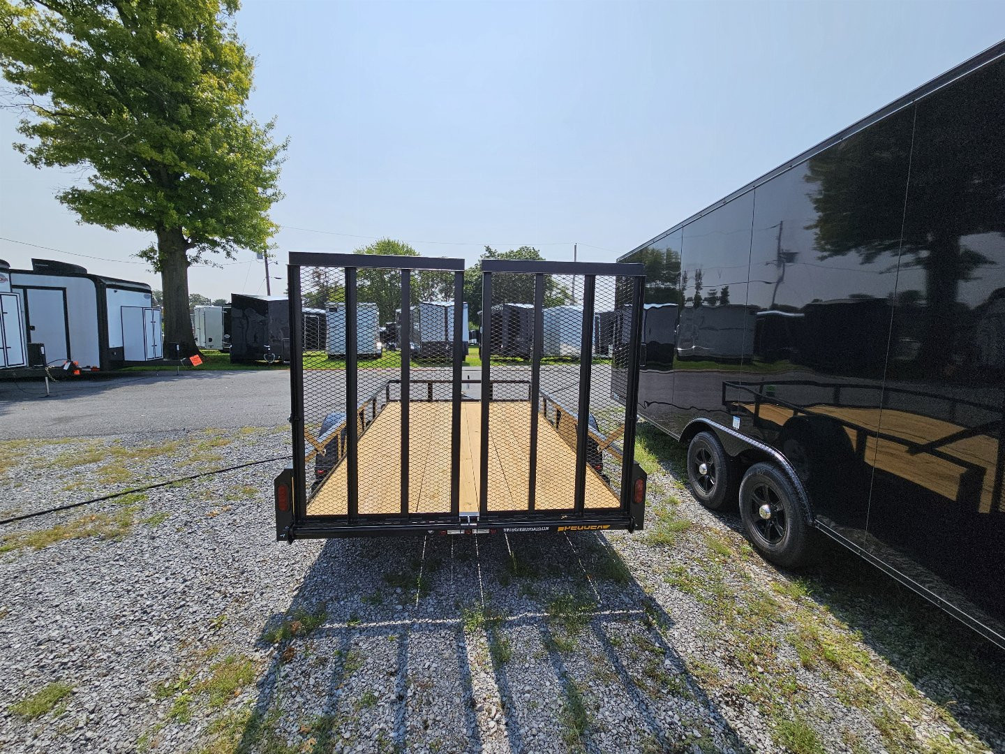 New 2024 PEQUEA TRAILERS 80x12SA Utility Trailer