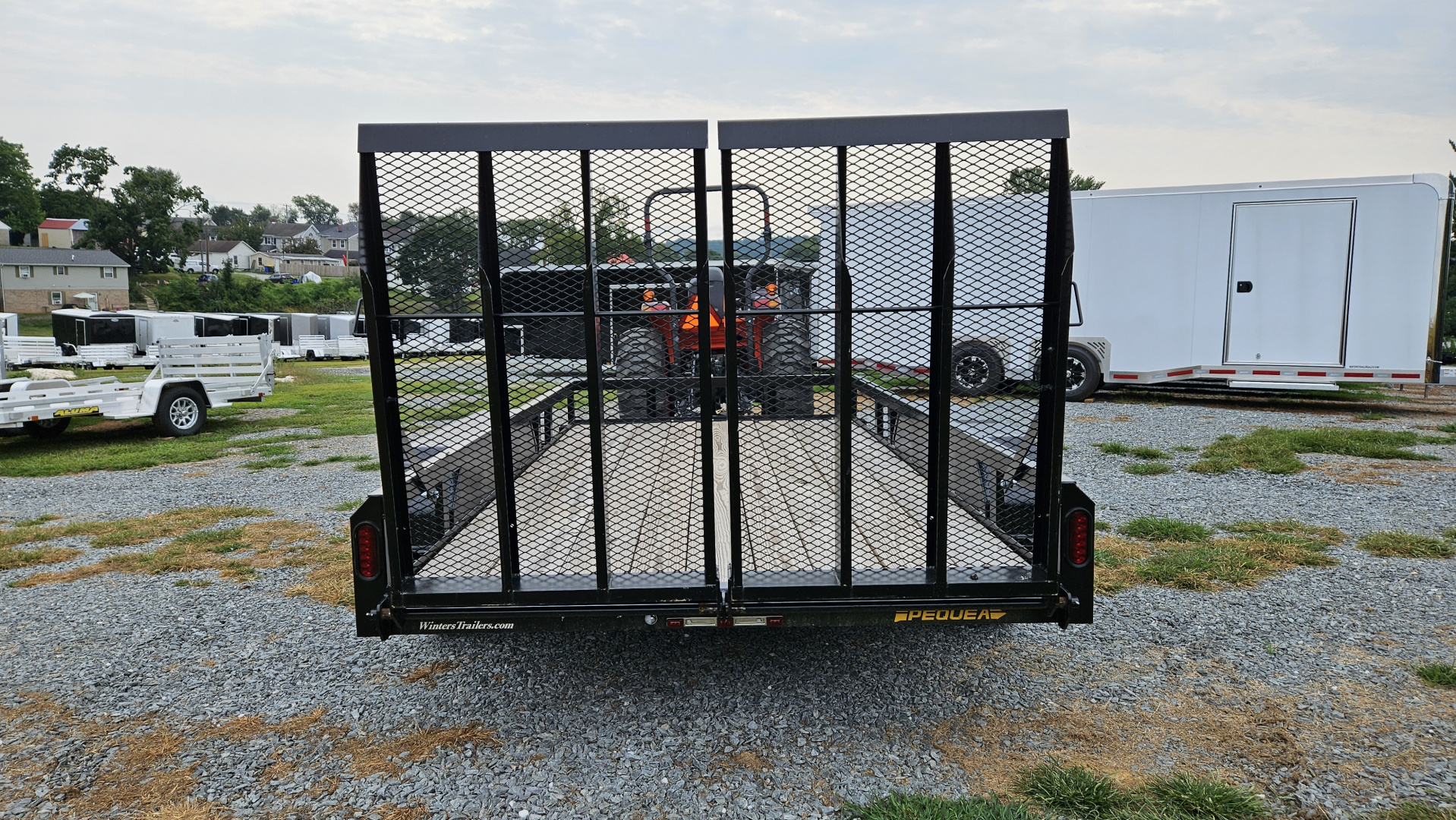 New 2024 Pequea Trailers 80X14TA Utility Trailer