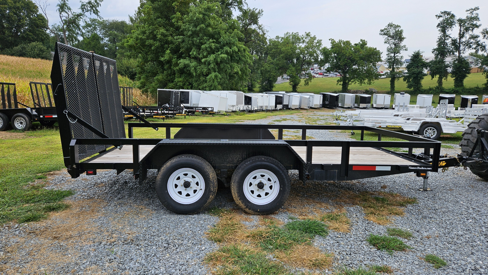 New 2024 Pequea Trailers 80X14TA Utility Trailer