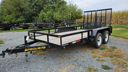 New 2024 Pequea Trailers 80X14TA Utility Trailer