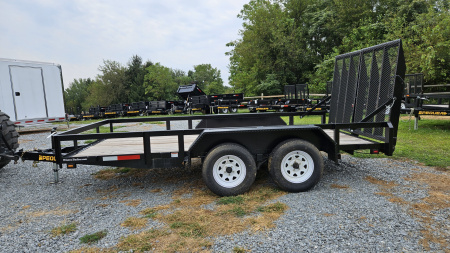New 2024 Pequea Trailers 80X14TA Utility Trailer