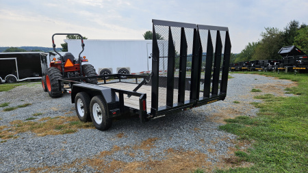 New 2024 Pequea Trailers 80X14TA Utility Trailer