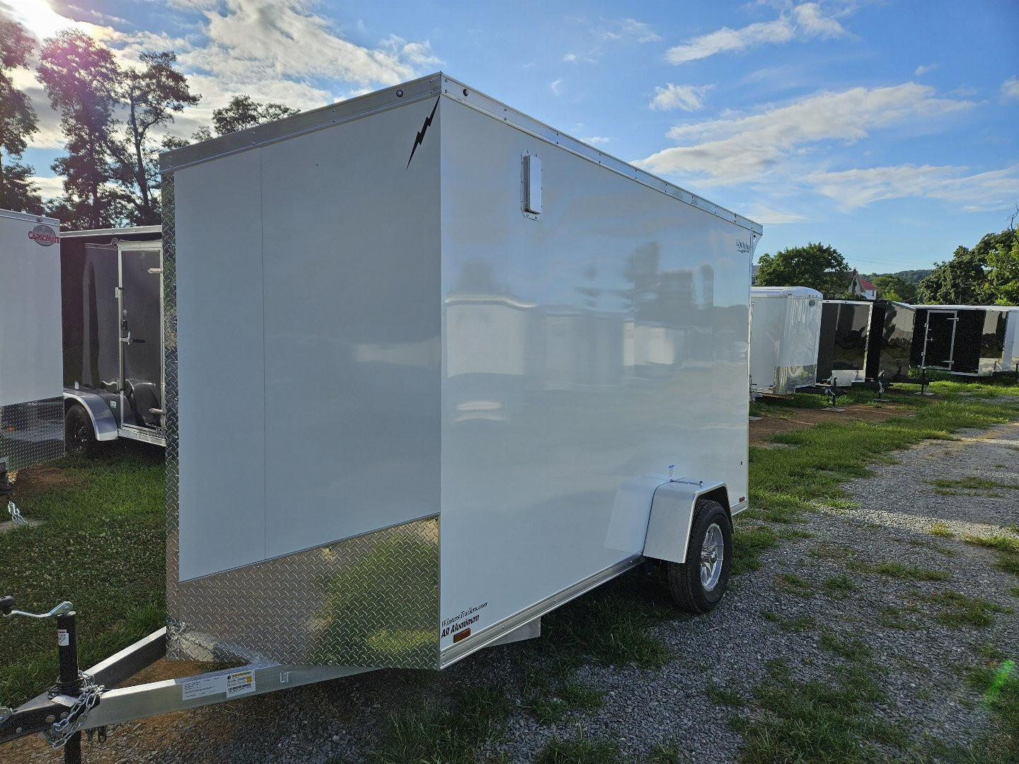 New 2025 Lightning Trailers 6X12 SA Utility Trailer