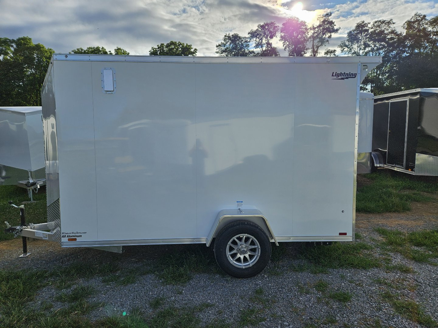 New 2025 Lightning Trailers 6X12 SA Utility Trailer