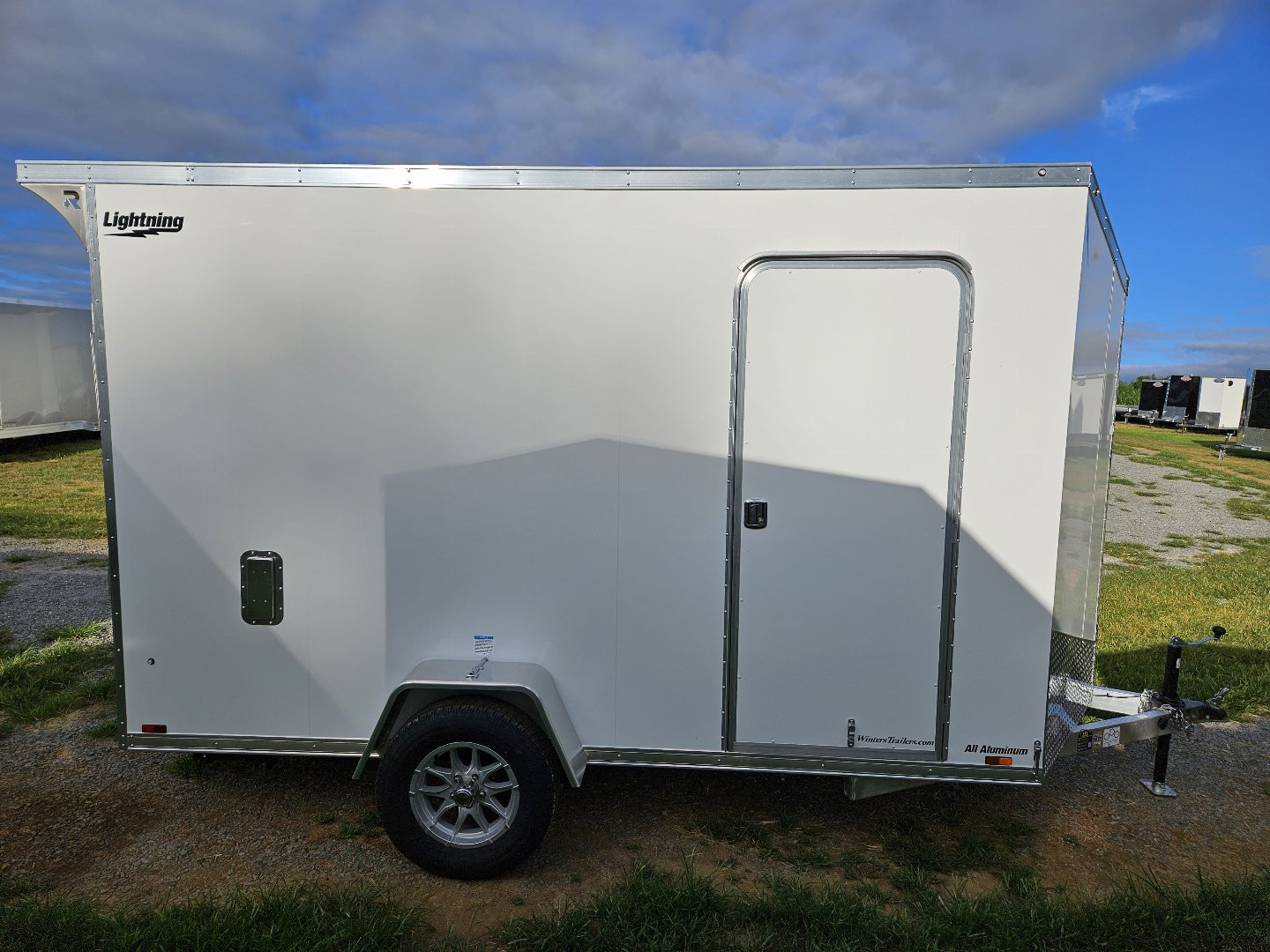 New 2025 Lightning Trailers 6X12 SA Utility Trailer