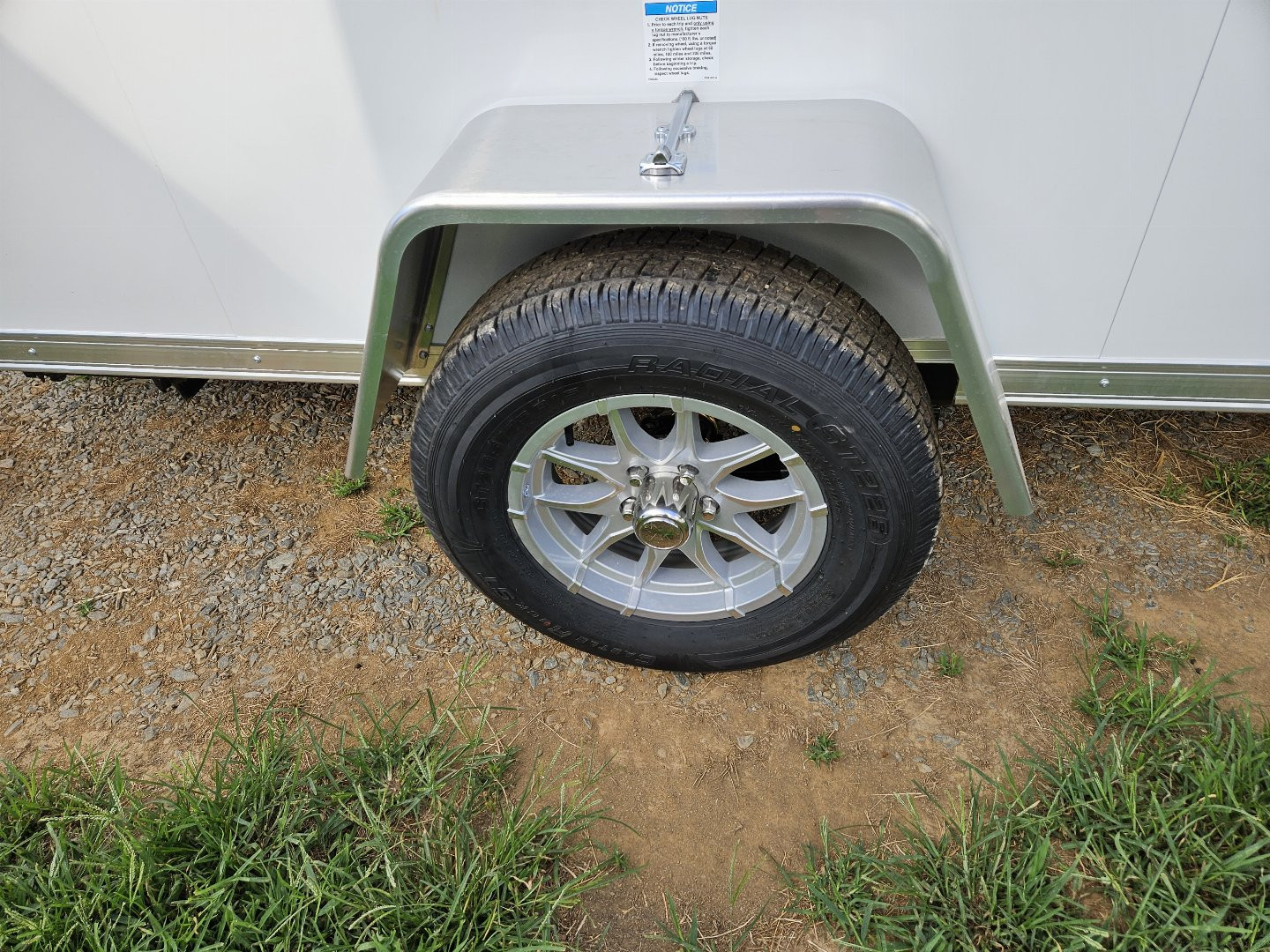 New 2025 Lightning Trailers 6X12 SA Utility Trailer