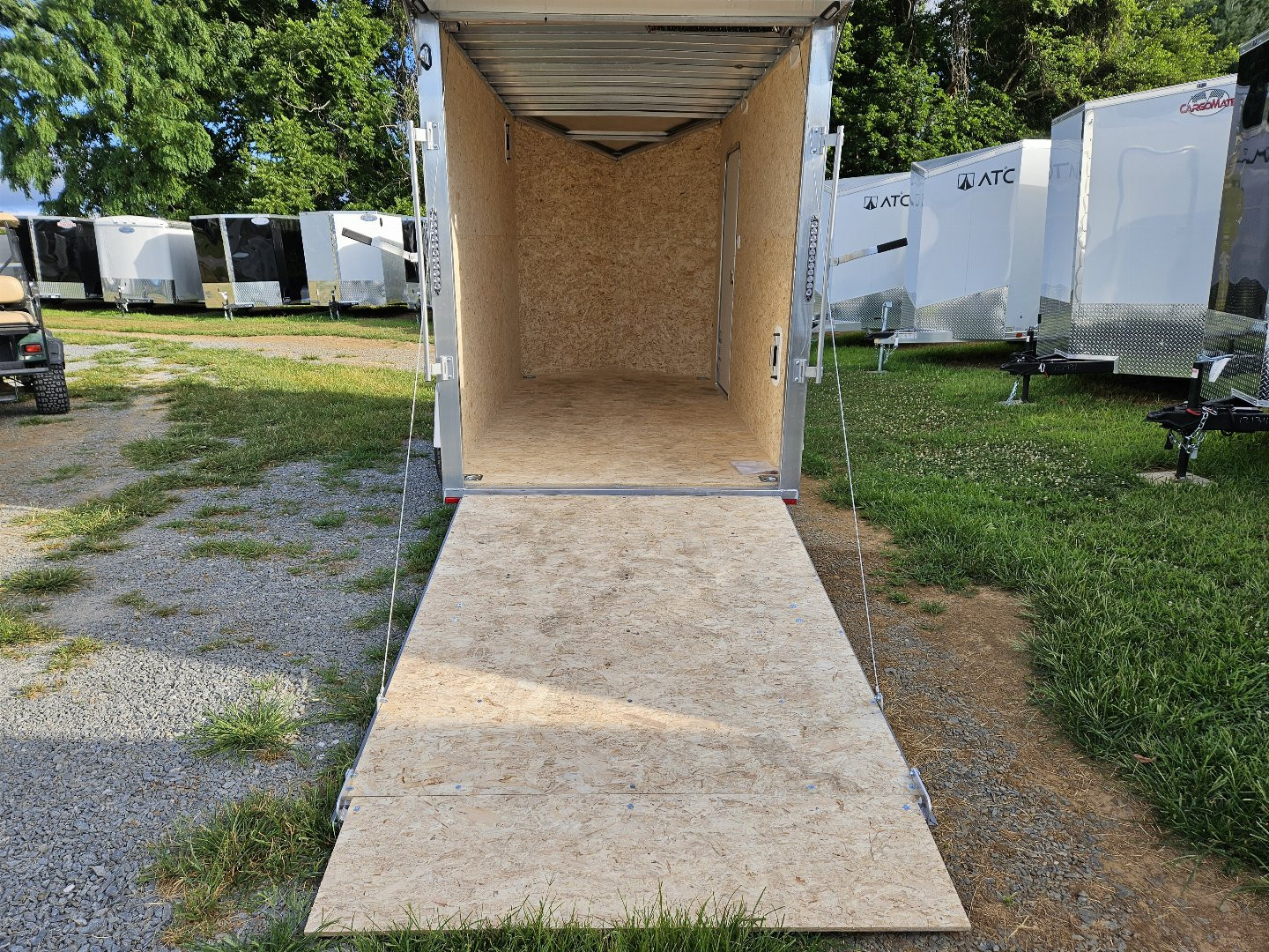 New 2025 Lightning Trailers 6X12 SA Utility Trailer