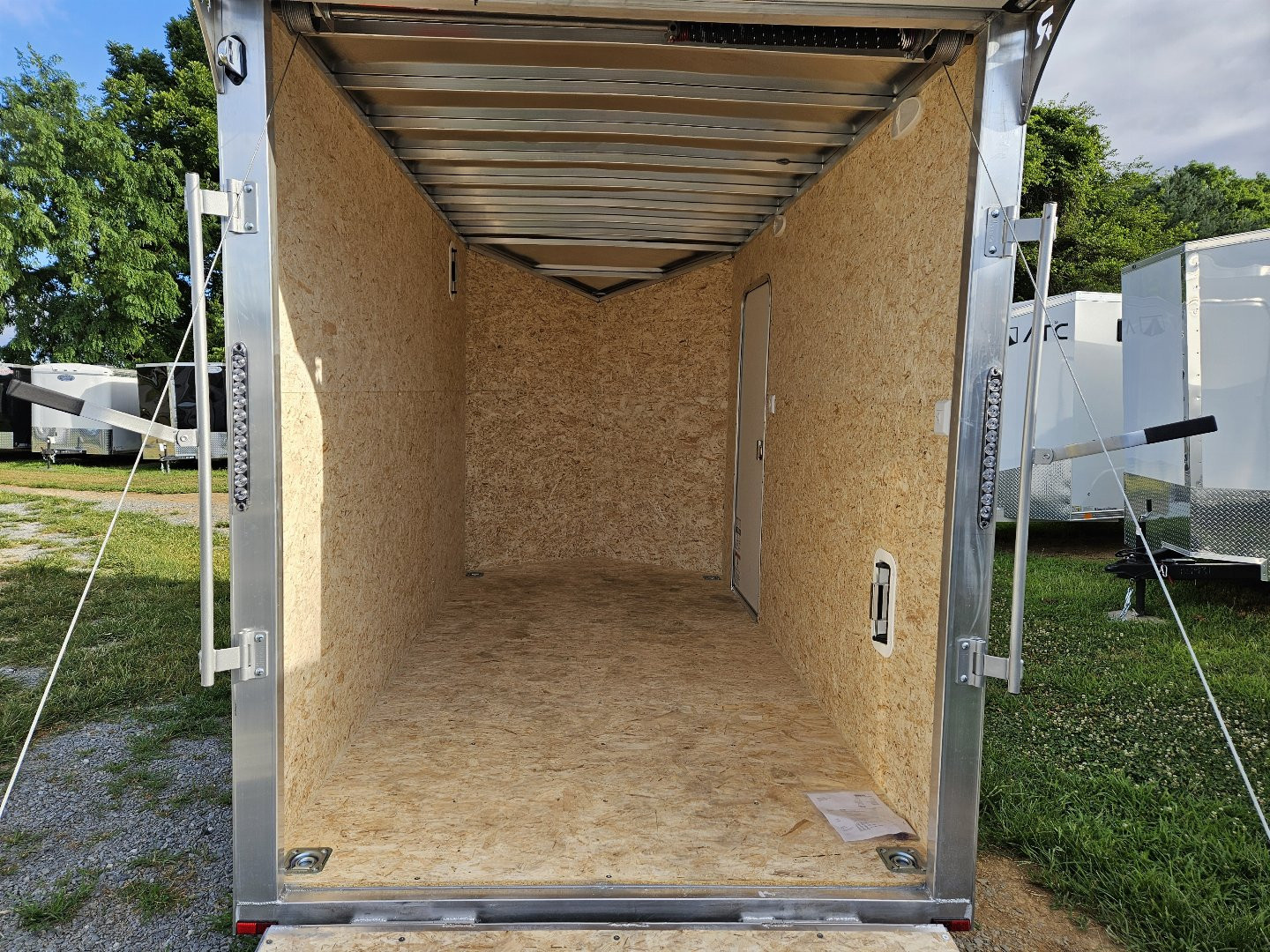 New 2025 Lightning Trailers 6X12 SA Utility Trailer