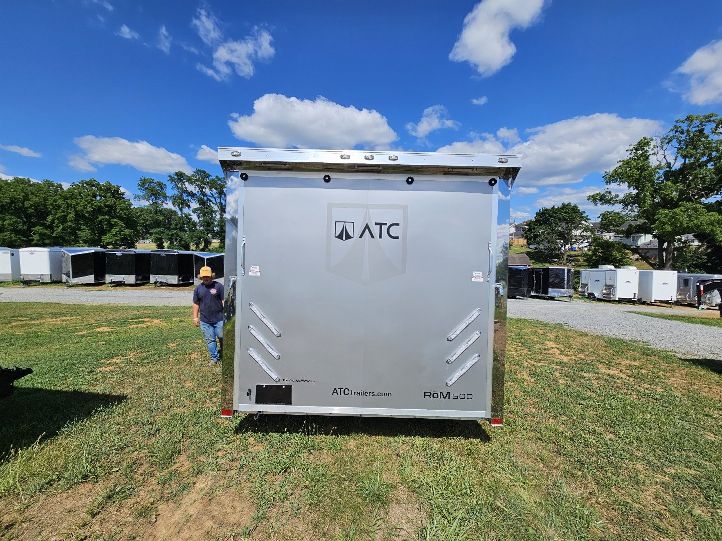 New 2024 ATC ROM500 8.5X24TA Car / Racing Trailer