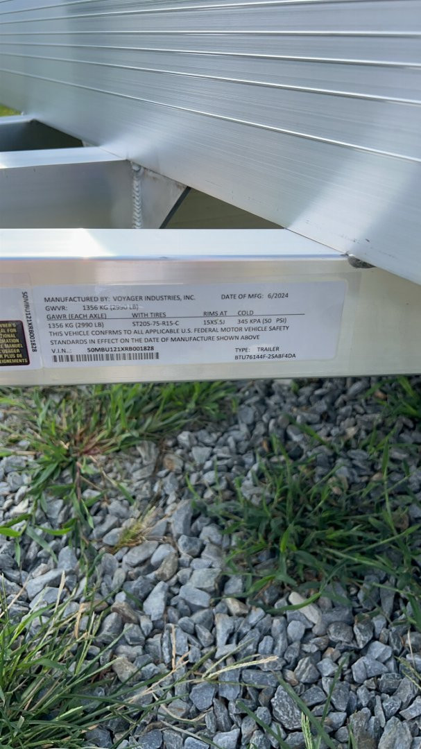 New 2024 BEAR TRACK BTU76X144F Utility Trailer