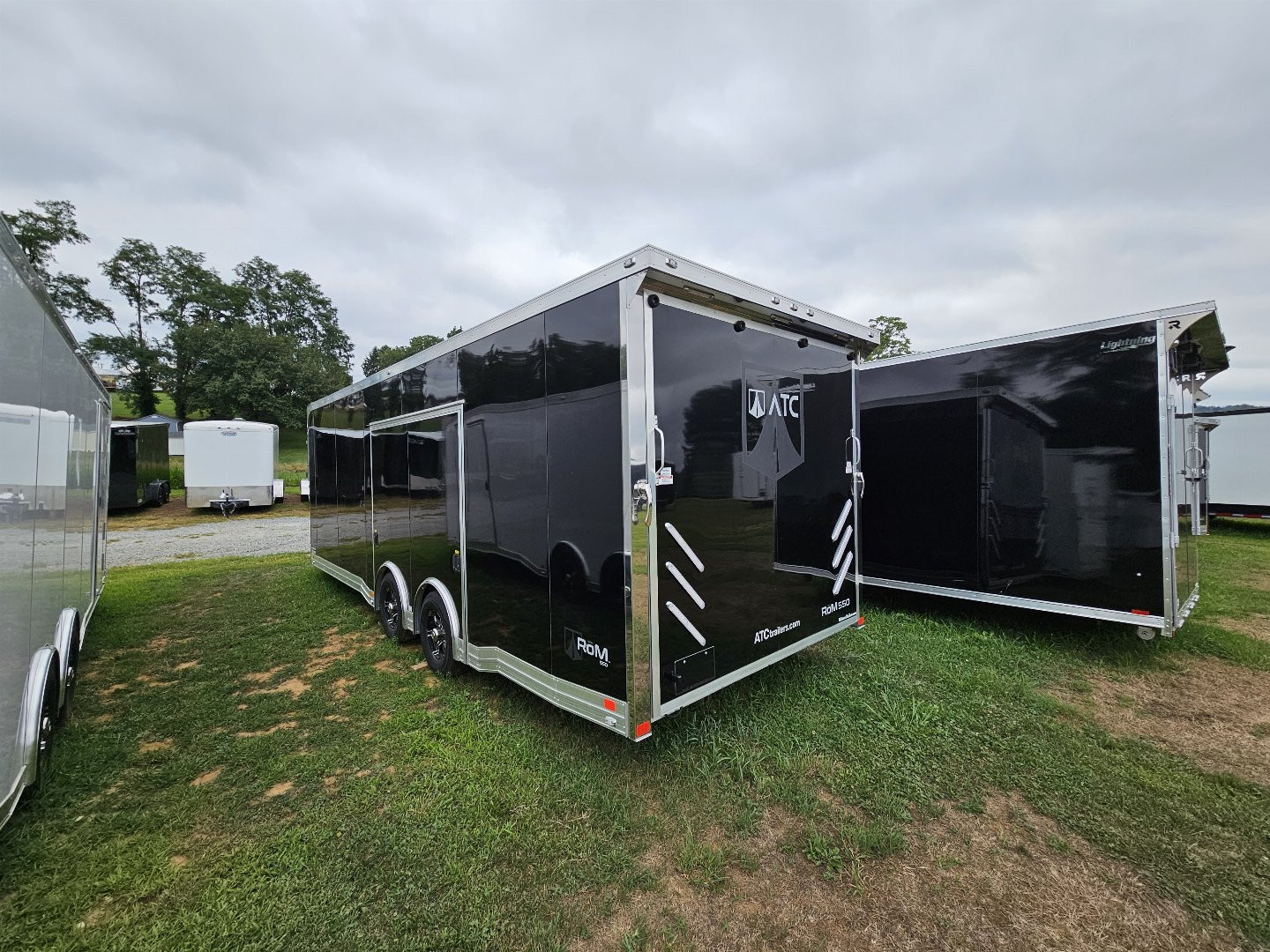 New 2024 ATC ROM550 8.5X24TA Car / Racing Trailer