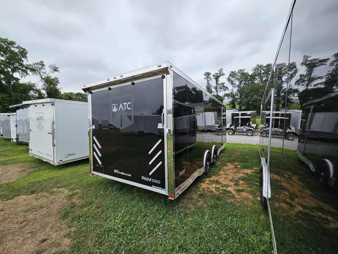 New 2024 ATC ROM550 8.5X24TA Car / Racing Trailer