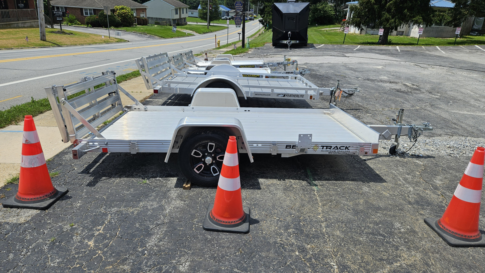 New 2024 Bear Track 65X10' Utility Trailer