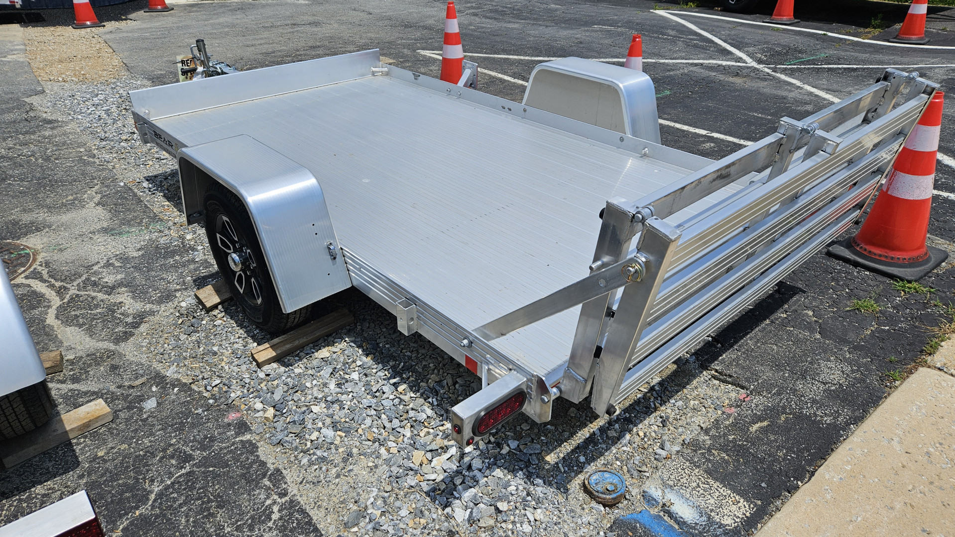 New 2024 Bear Track 65X10' Utility Trailer