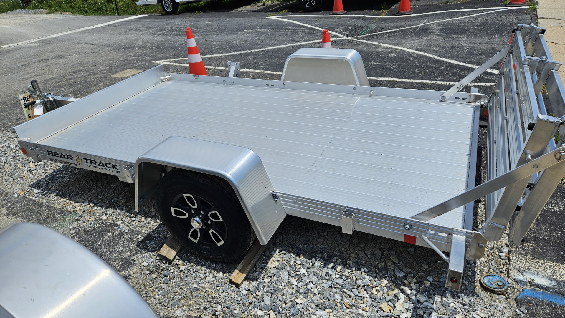 New 2024 Bear Track 65X10' Utility Trailer