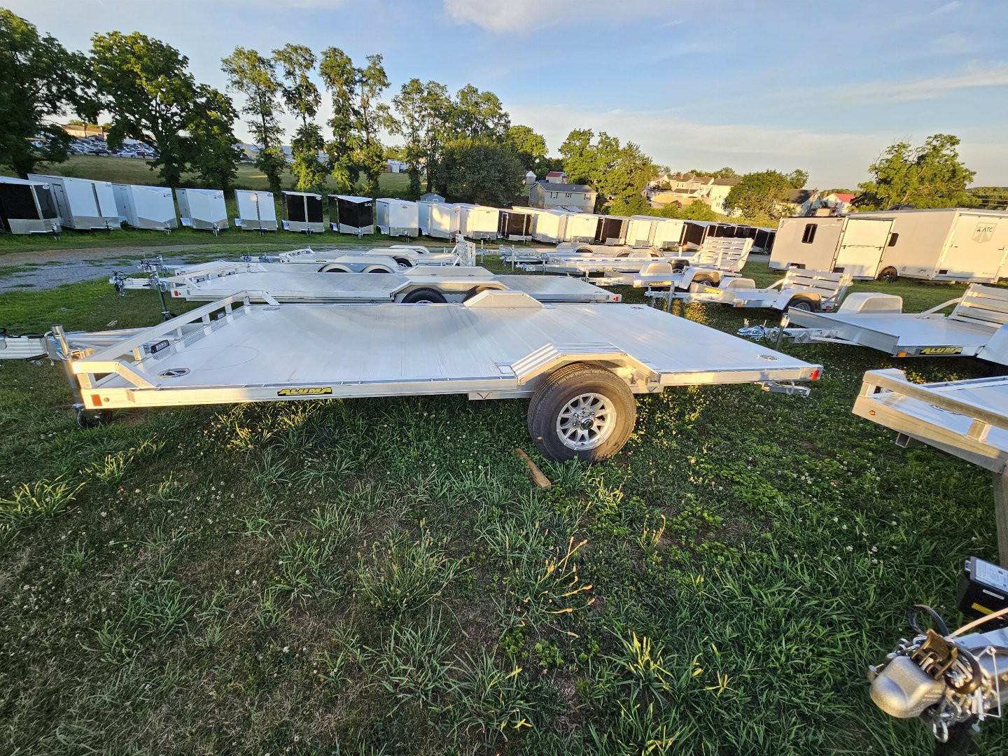 New 2025 Aluma WB15H-S-EL ATV Trailer