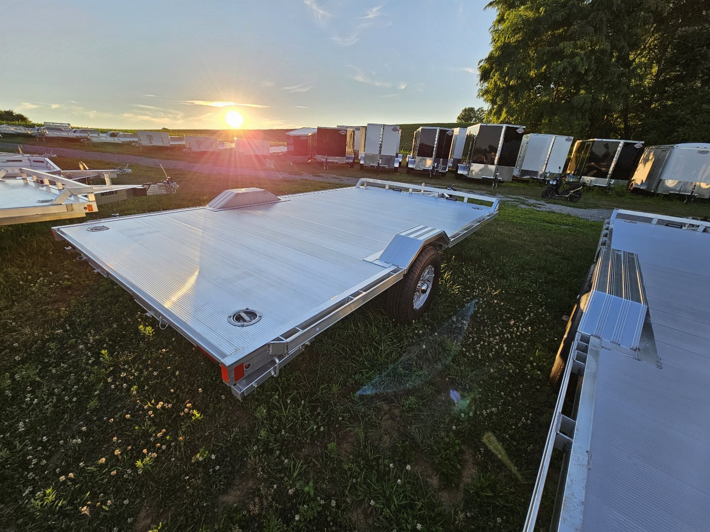 New 2025 Aluma WB15H-S-EL ATV Trailer