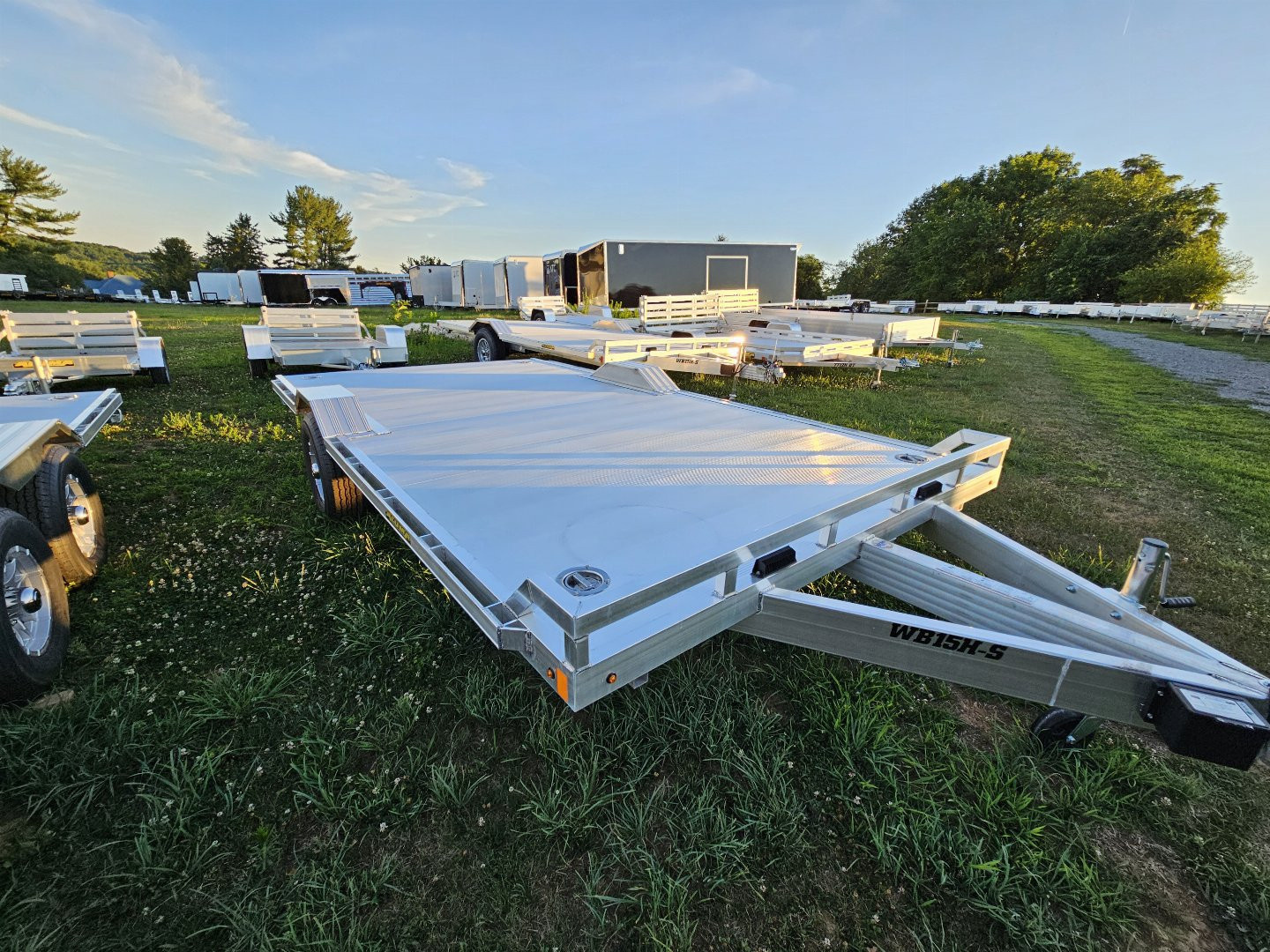 New 2025 Aluma WB15H-S-EL ATV Trailer