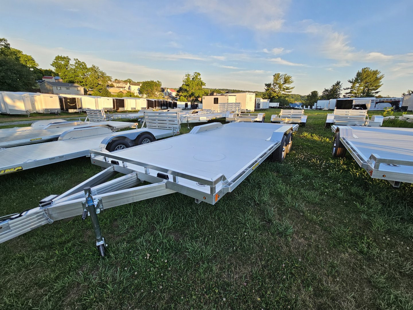 New 2025 Aluma WB20H-TA-EL ATV Trailer