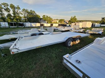 New 2025 Aluma WB20H-TA-EL ATV Trailer