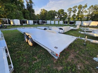 New 2025 Aluma WB20H-TA-EL ATV Trailer