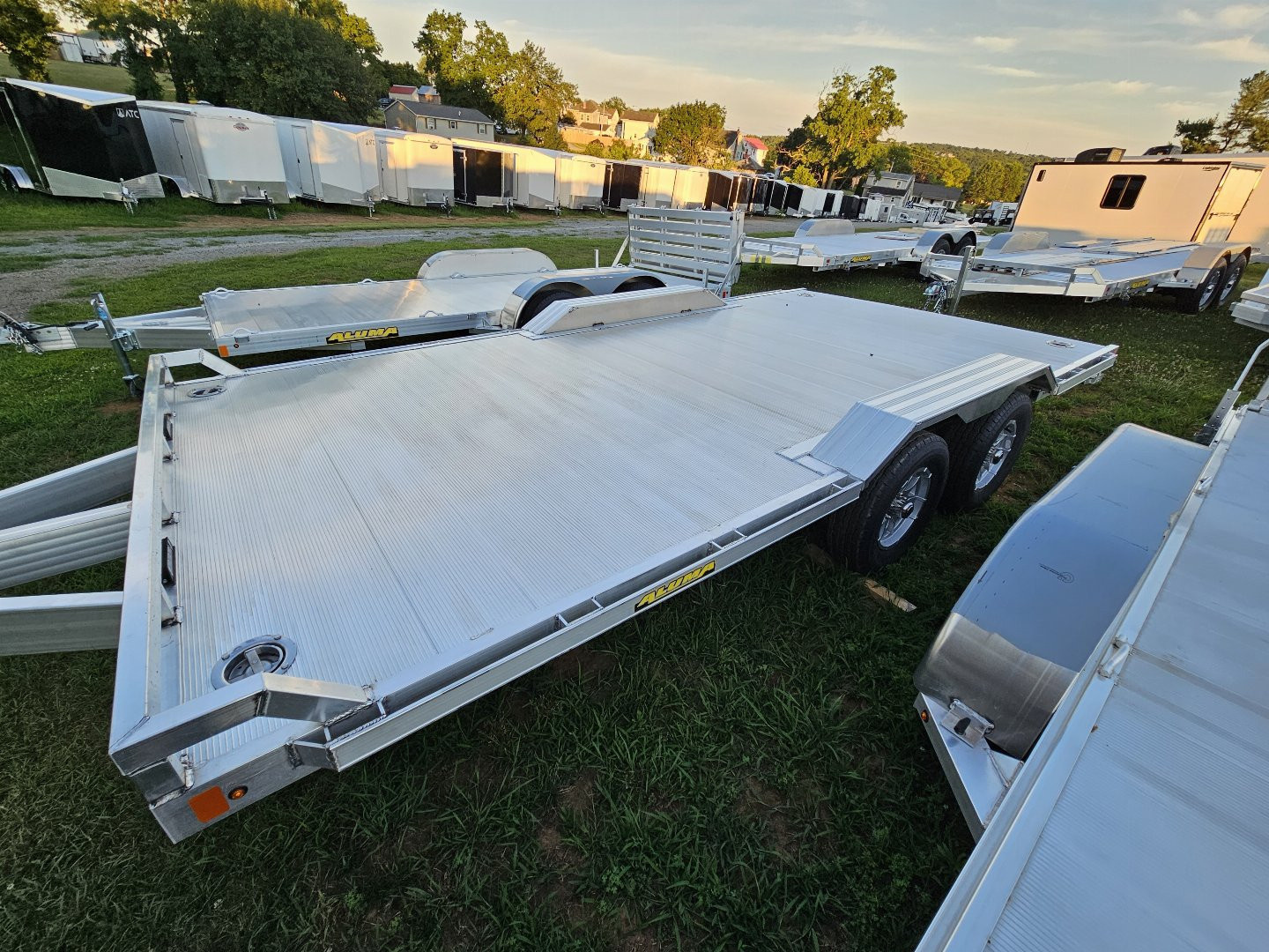 New 2025 Aluma WB16-TA-EL ATV Trailer