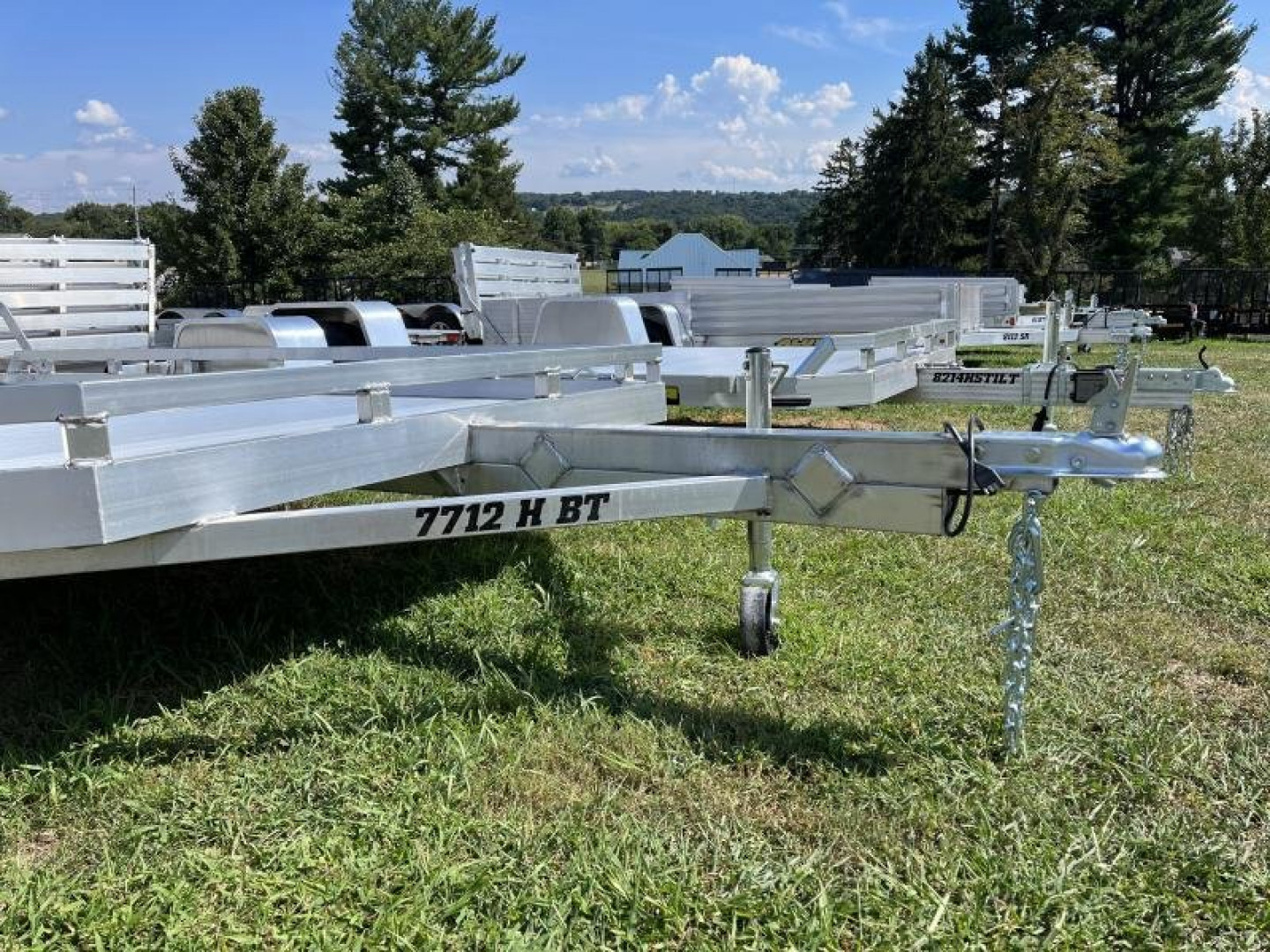 New 2025 ALUMA 7712H-S-BT Utility Trailer